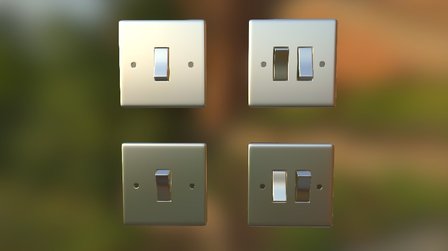 Electrical Switches 3D Model