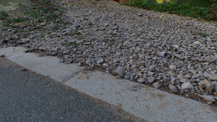 Gravel Road piece 3D Model
