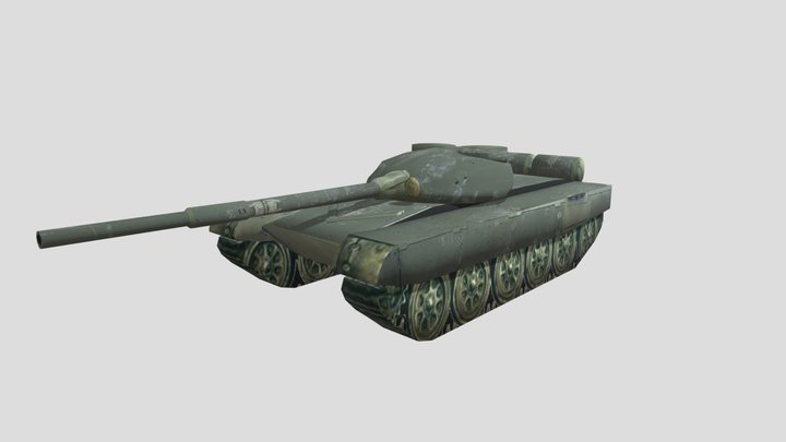 T 72 3D Model