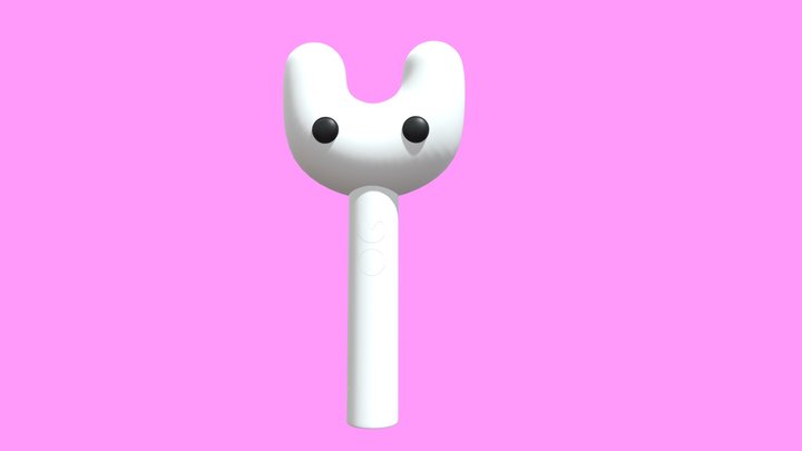 New Jeans Light Stick 3D Model