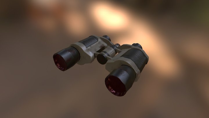 Binoculars 3D Model