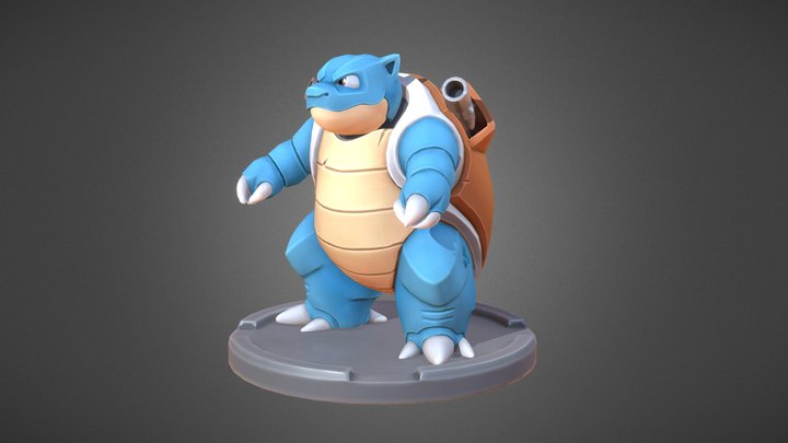 ST_Blastoise 3D Model