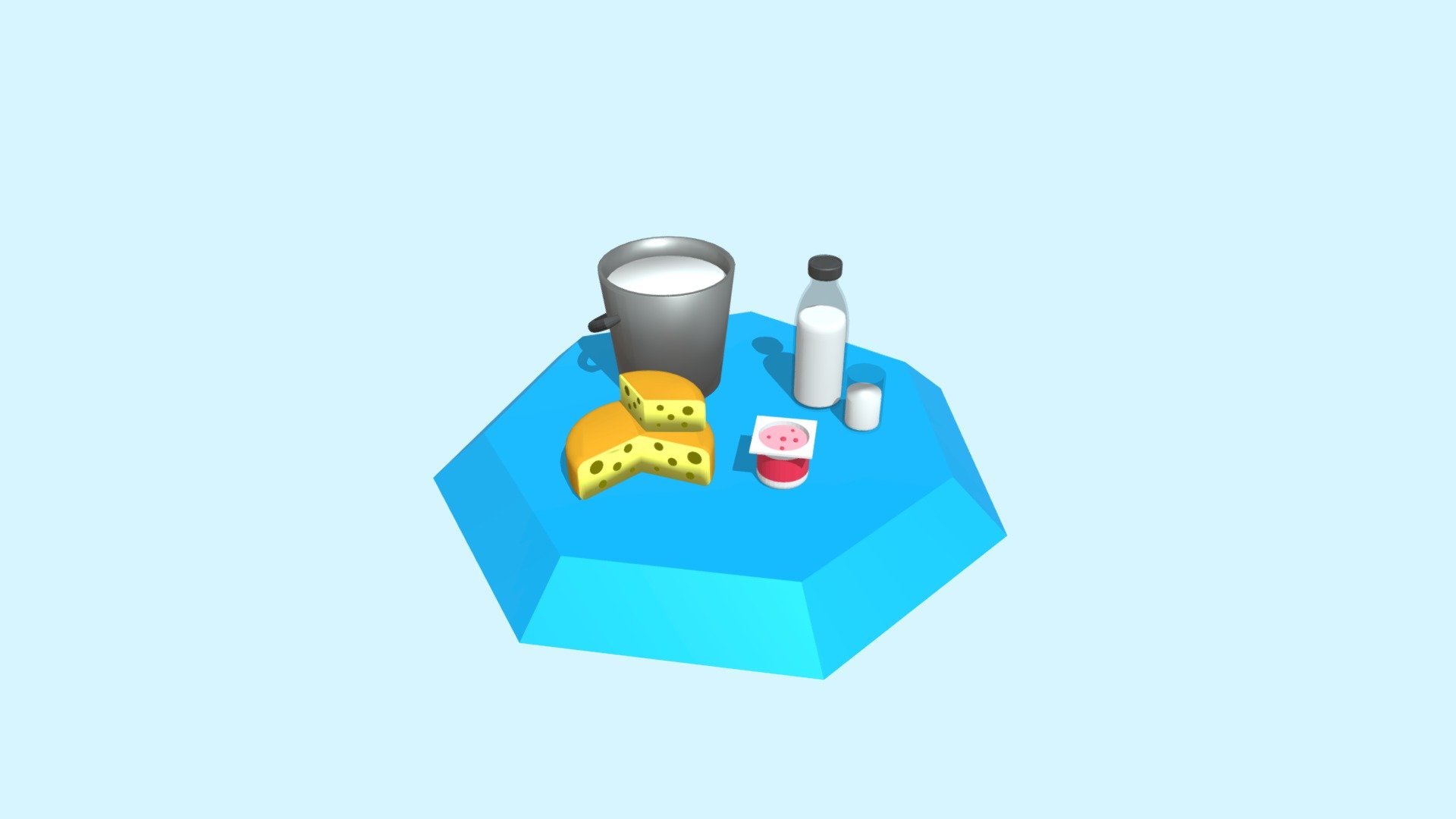 Dairy Related Props