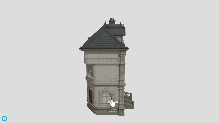 Victorian Dollhouse - 3D AI Studio vs SupaVoxel