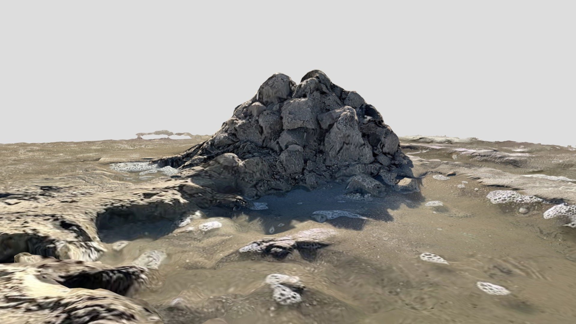 Sandcastle Lidar Scan Download Free 3D model by 3litza (ElitzArt