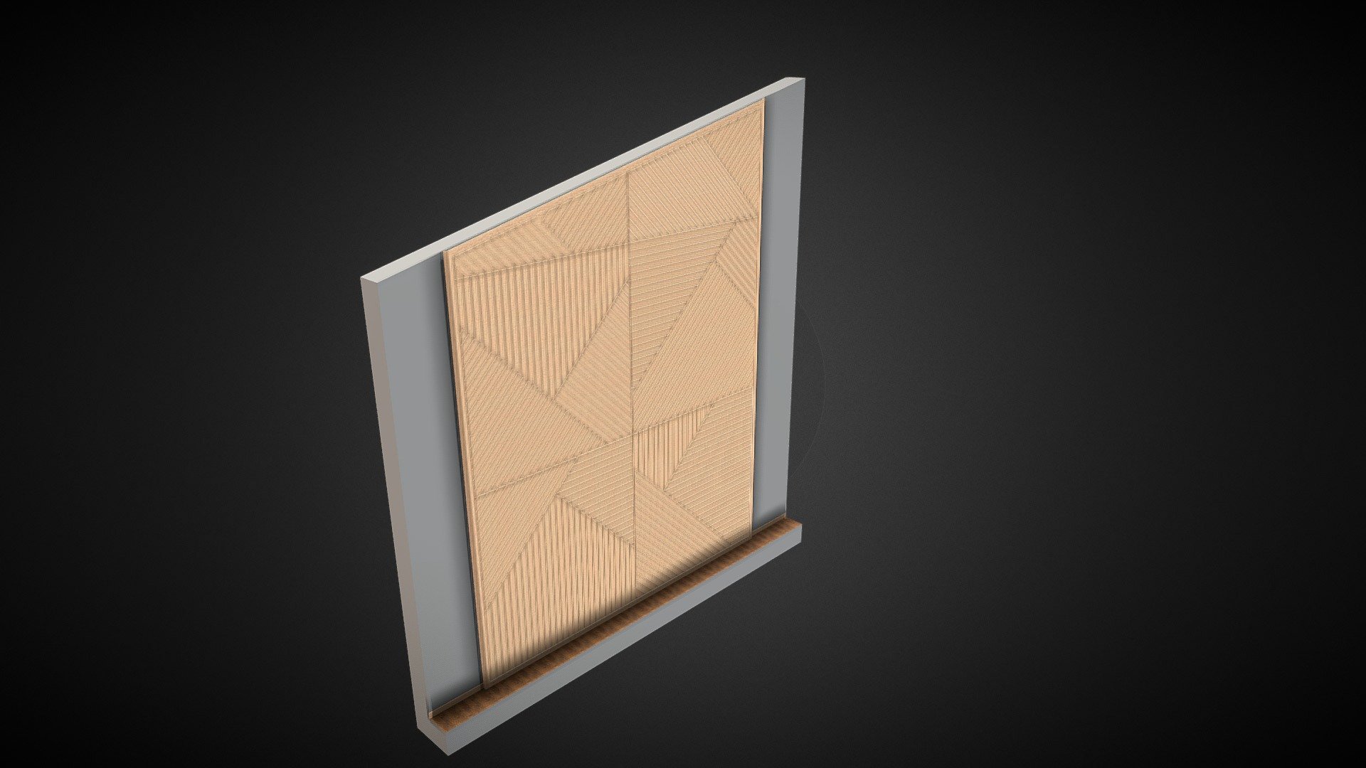 Стена Л-М - Download Free 3D model by kar-87 [40da76e] - Sketchfab