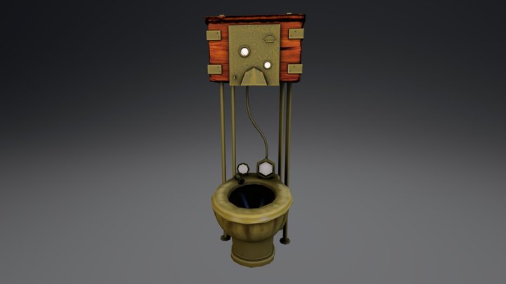 steampunk_toilet 3D Model