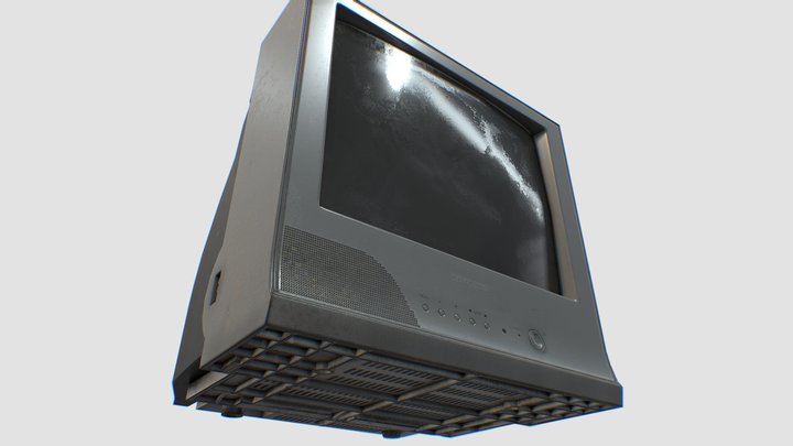 Old TV Samsung 3D Model