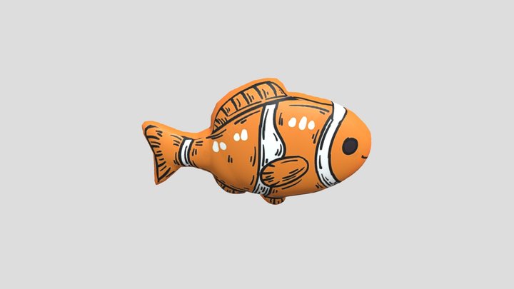 pillow fish 3D Model