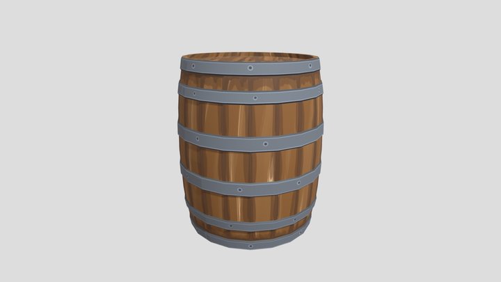 Barrel 3D Model