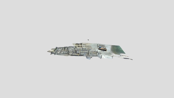 Shops West 3D Model