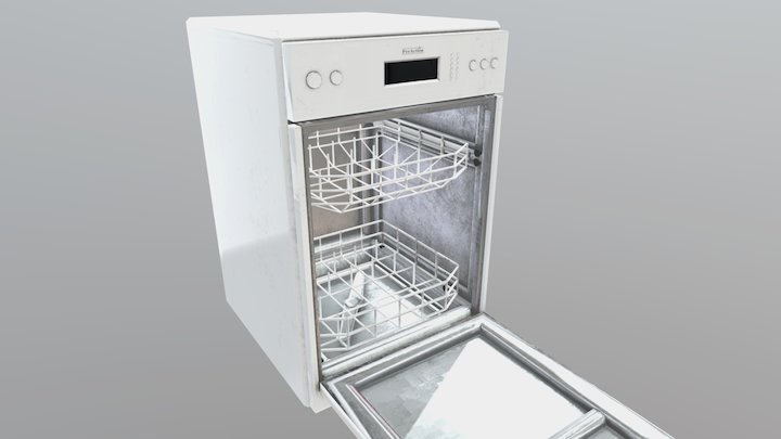 SM Dishwasher 3D Model