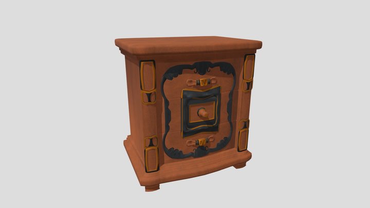 Mesa de noche 3D Model