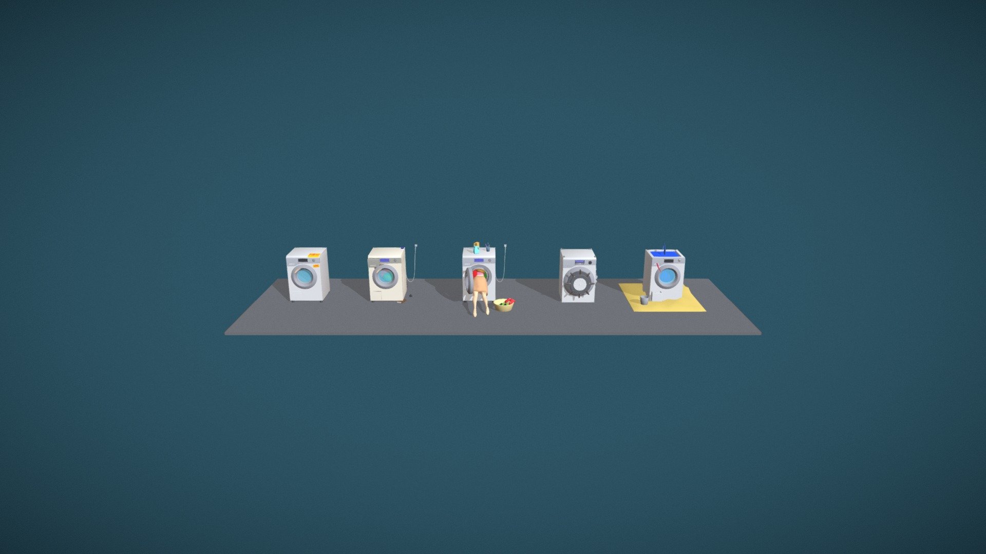 Washing Machine | Secondary Forms [XYZ HW]