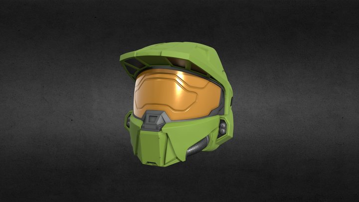 Halo Grenadier Helmet 3D Print Files 