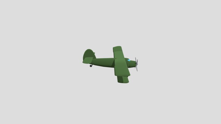 Plane 3D Model