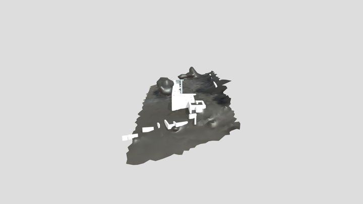 LIMARIAS CON MODELO TERRENO 3D Model