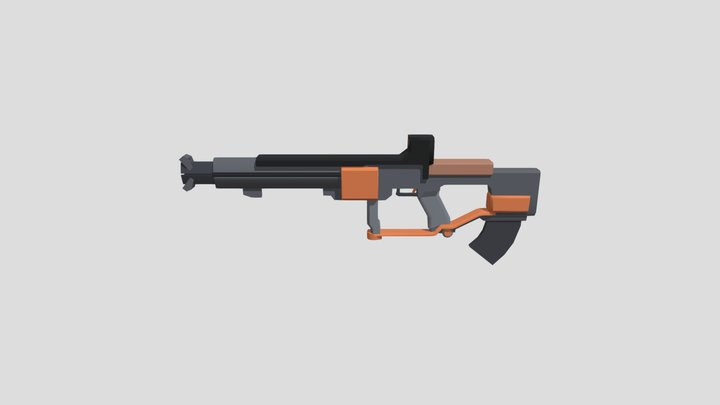 Gun 3D Model