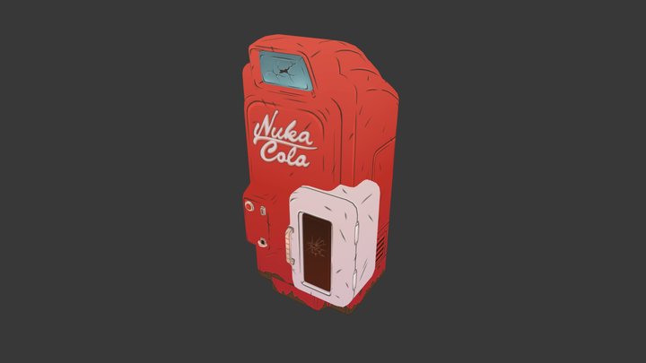 Nuka Cola 3D Model