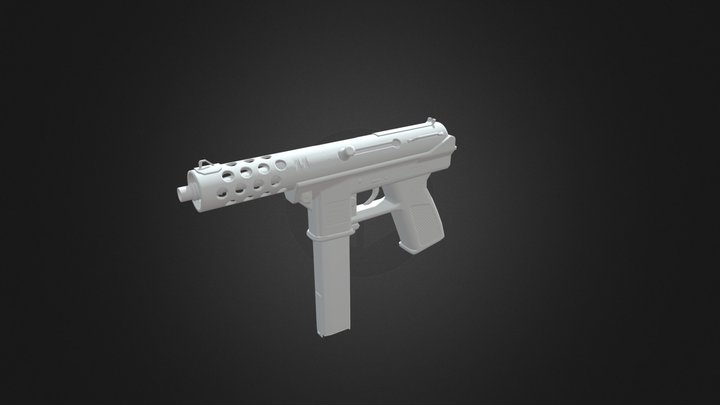 Tec-9 3D Model