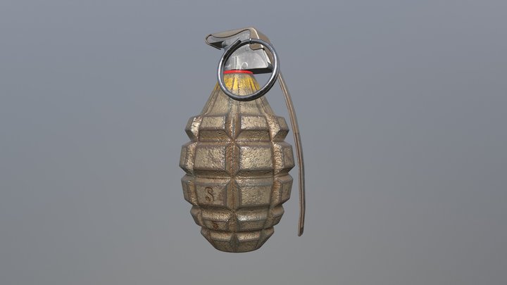Grenade_tutorial 3D Model