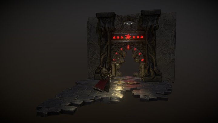 Gate 3D Model