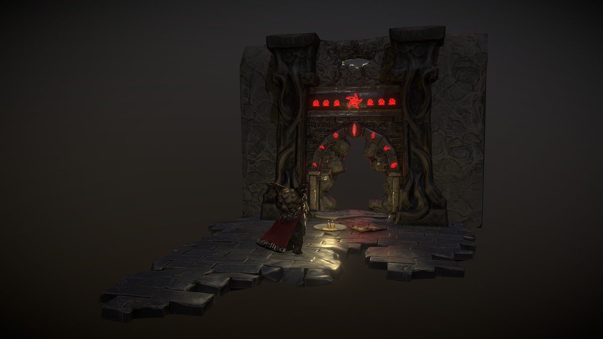 Gate - 3D model by CheshireJester [40e6242] - Sketchfab