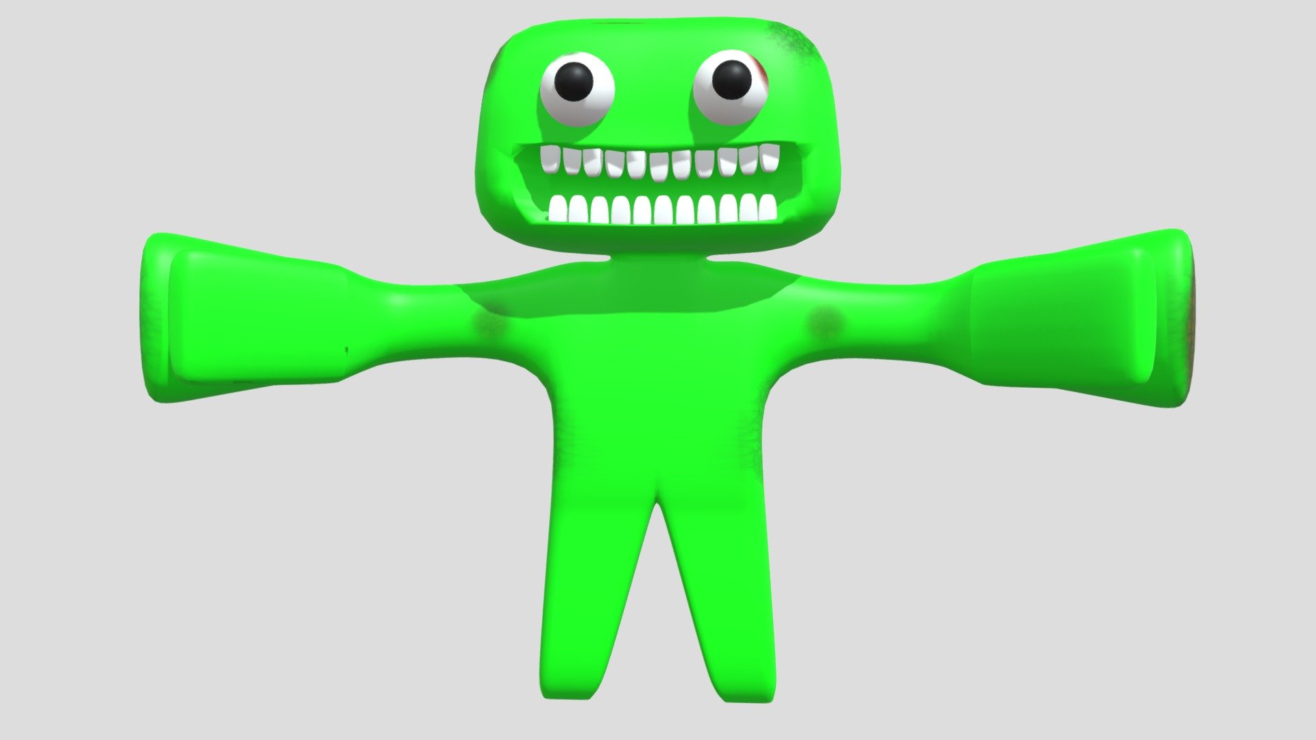 Monster Jumbo Josh 3D Model in Cartoon 3DExport