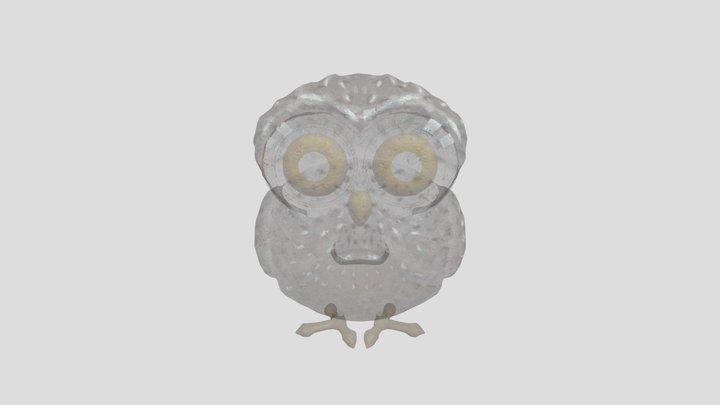 Cute Athens Owl Statue Brown – Free 3D Model STL