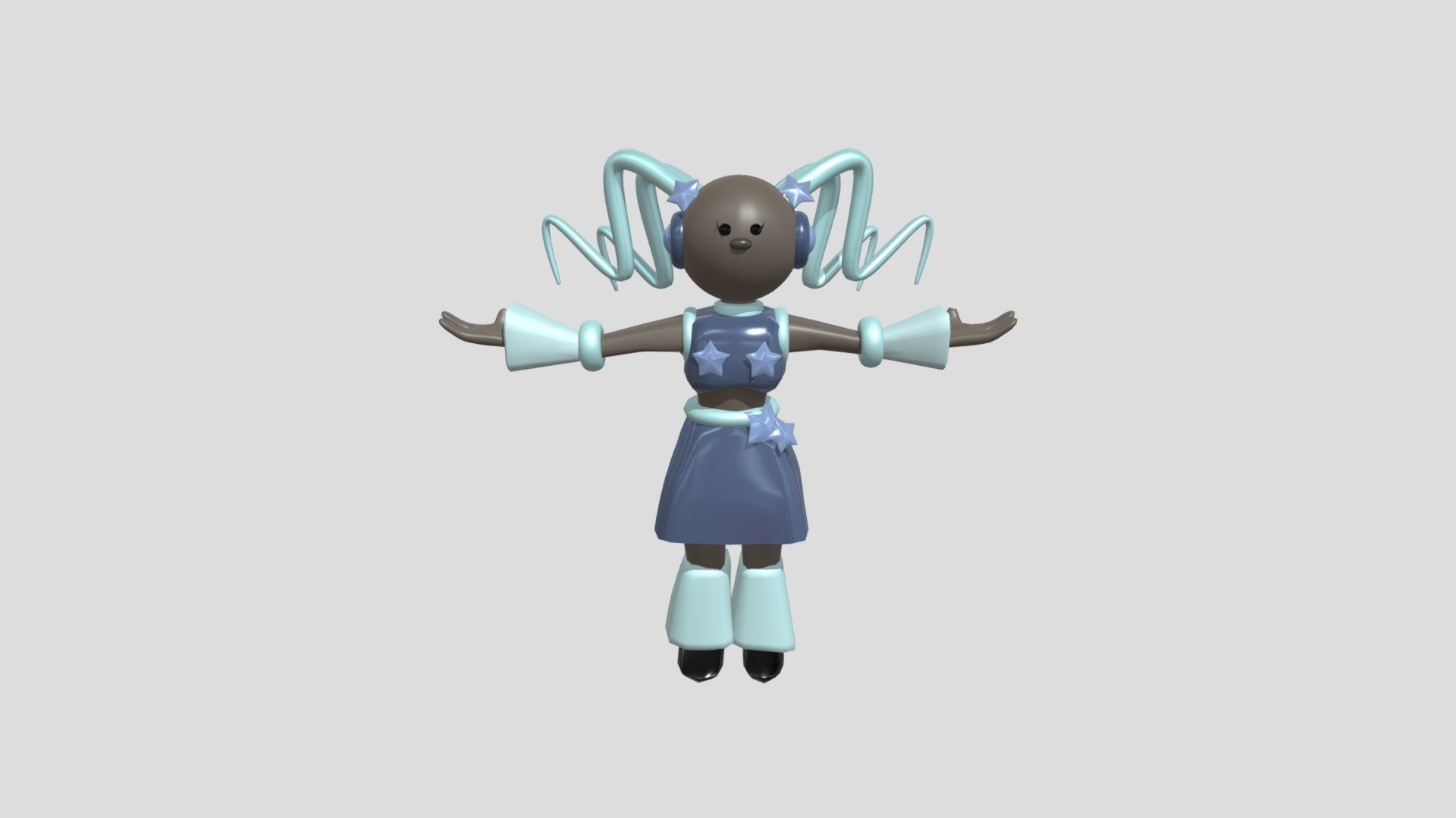 Itzel Pérez_Personaje - 3D model by Itzel_Perez [40e764d] - Sketchfab