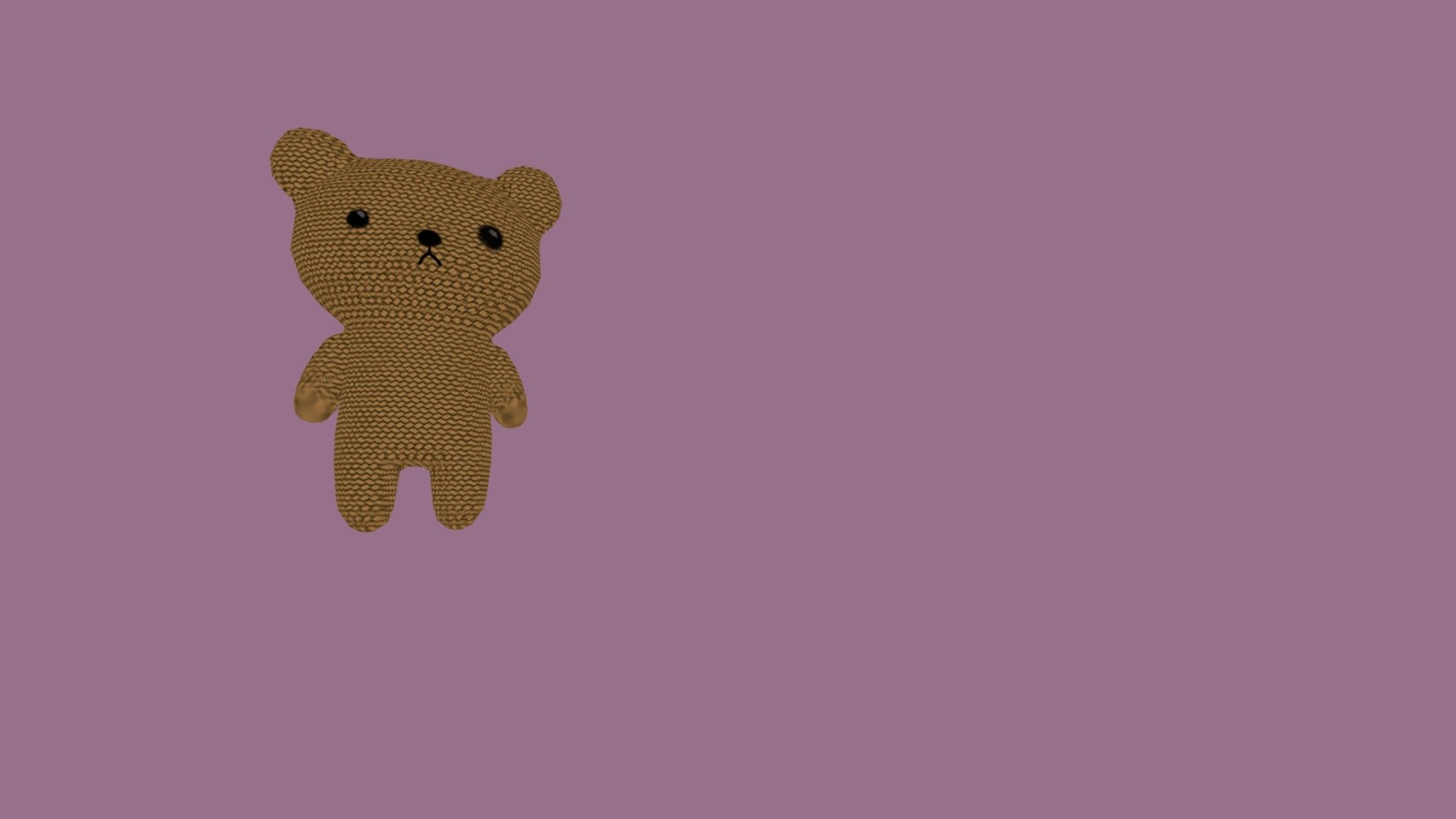 Oso Peluche - Download Free 3D model by andrea.ruizr [40e7a56] - Sketchfab