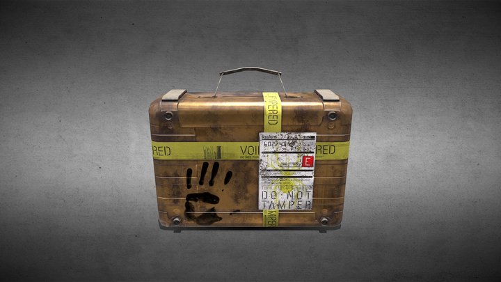 Death Stranding Cargo Briefcase 3D Model
