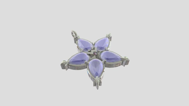 Jacob Aqua Charm 3D Model