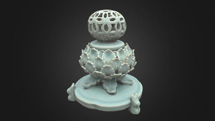 海青の陶器 3D Model