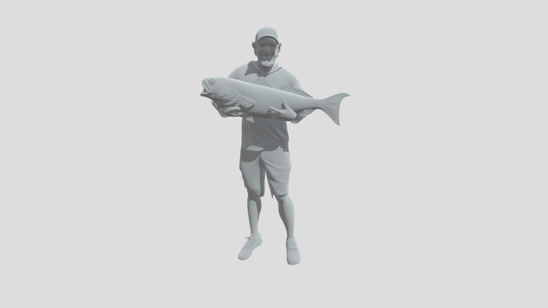 Giant Redfish Catch - 3D model by Dusty1926 [40e9d3a] - Sketchfab