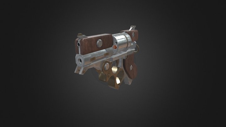 手槍 3D Model