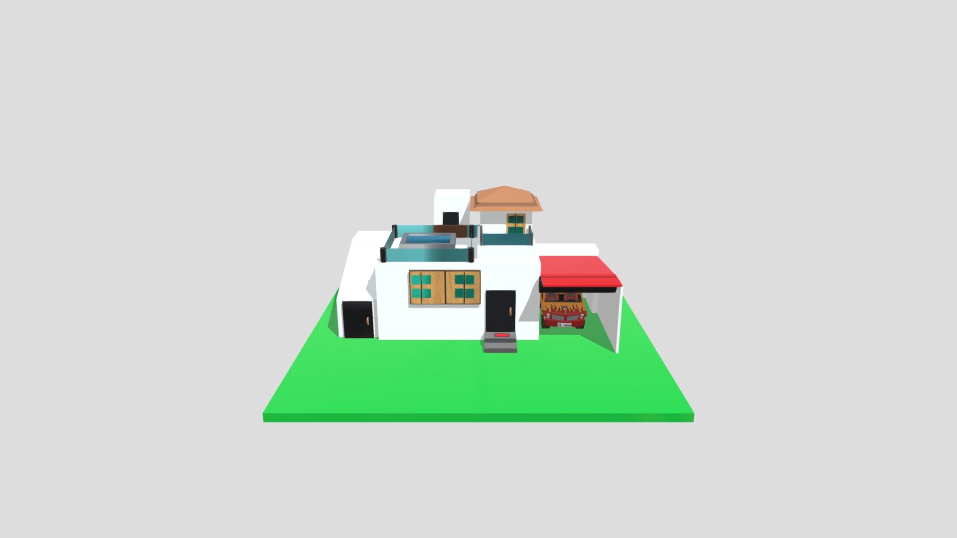 Simple mansion