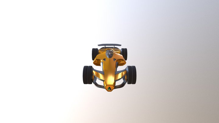 Autodesk Design for Industry F1 Concept 3D Model