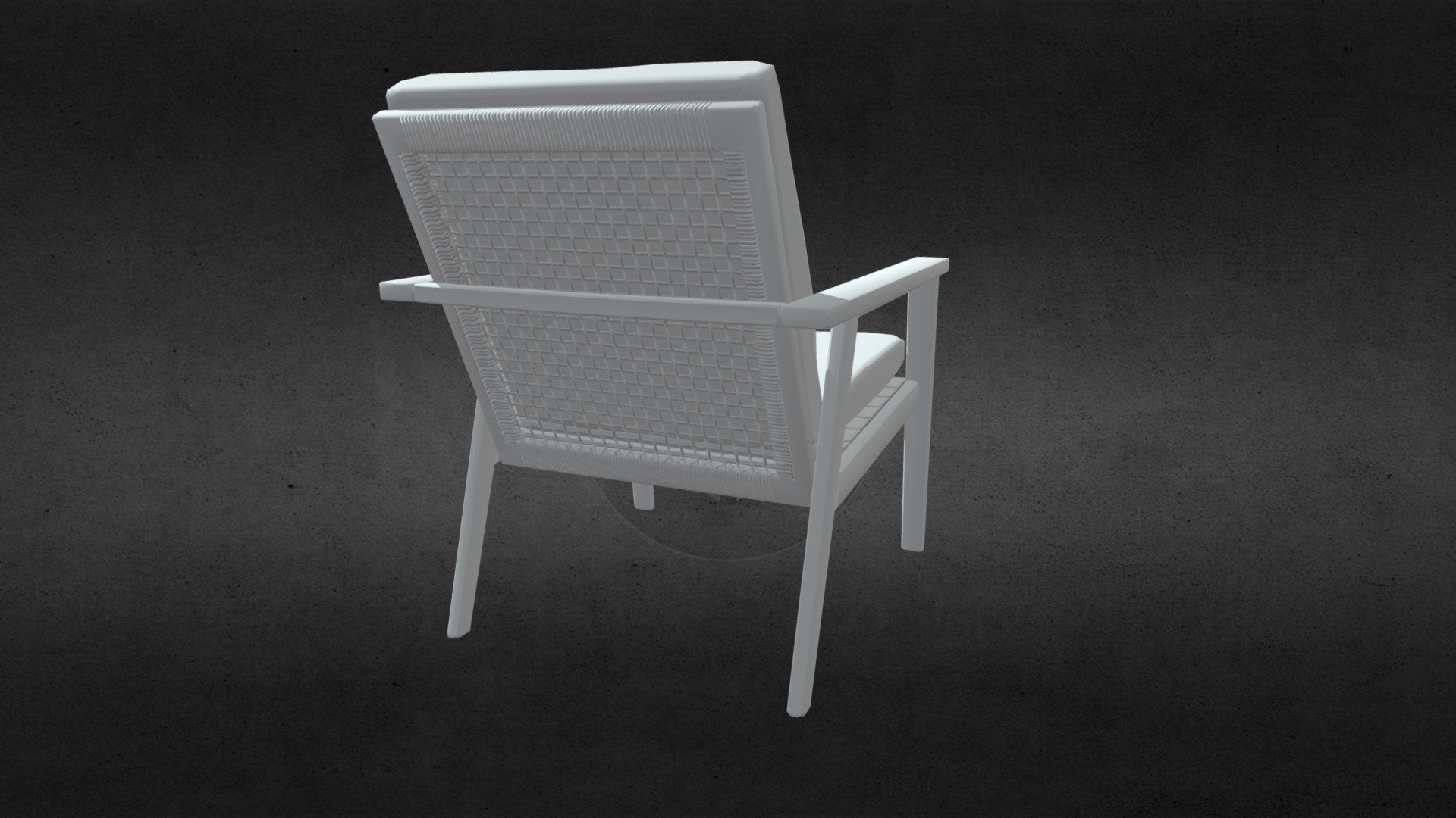 LowPoly Chair 2