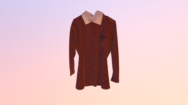 Red shirt 3D Model