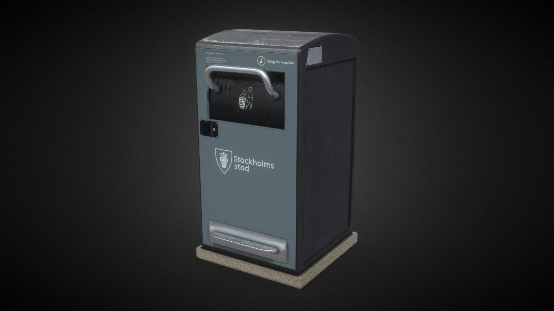 Stockholm Trash Bin
