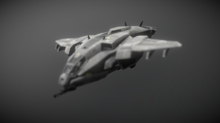 D77-TC Pelican (Reach) 3D Model