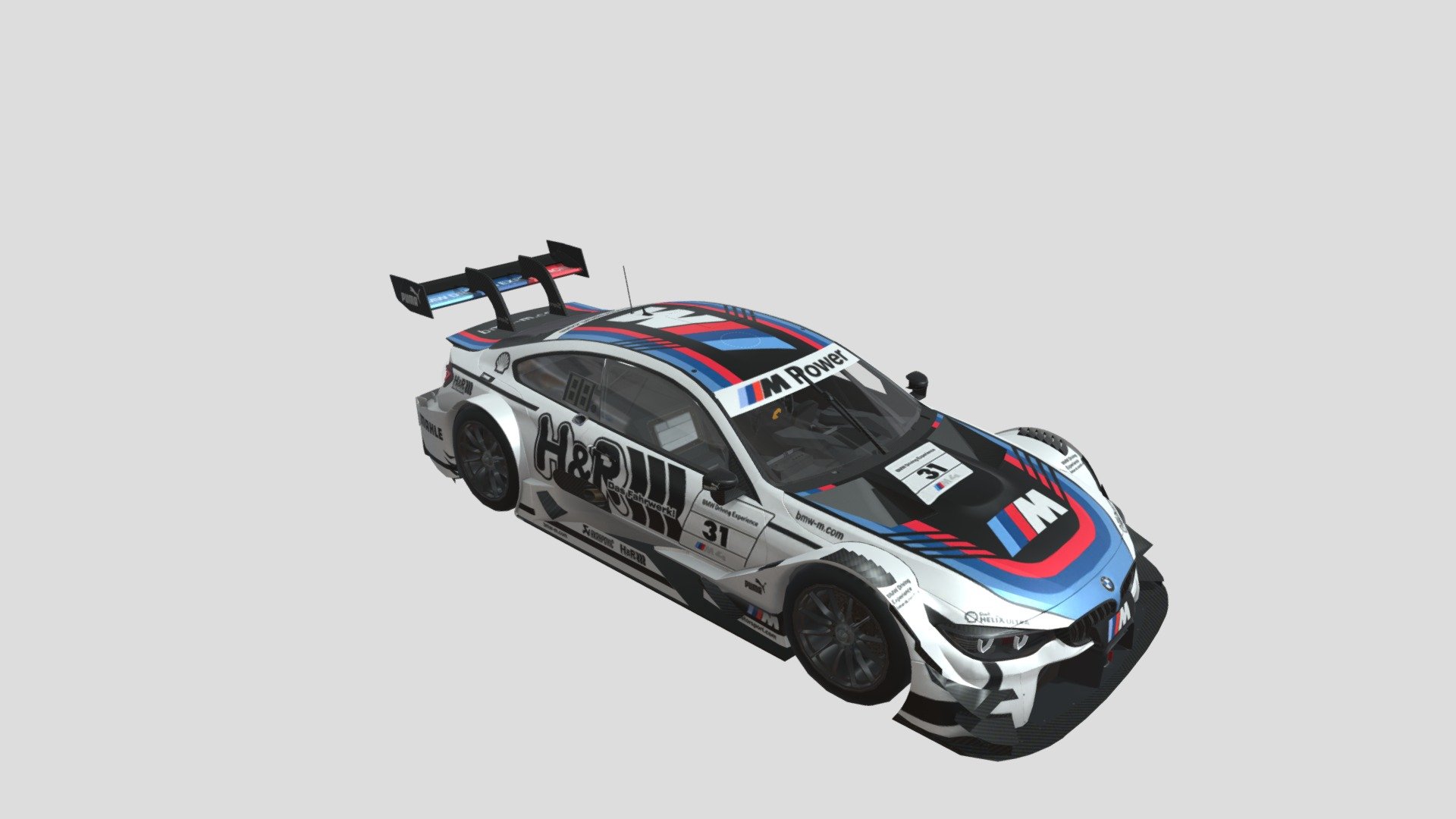 Bmw M4 Dtm - 2017 - Download Free 3D model by InReality Solutions