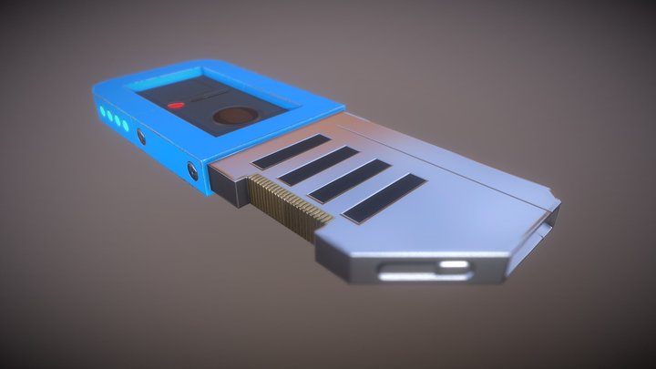 Scifi Keycard 3D Model