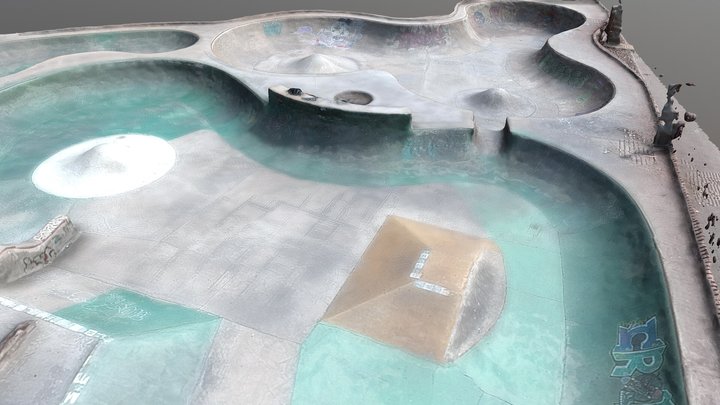 Skatepark Pablo Neruda 3D Model
