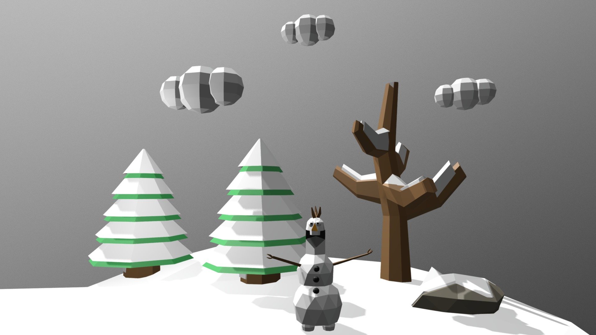 Frozen - Olaf — Sketchfab embed 3D viewer