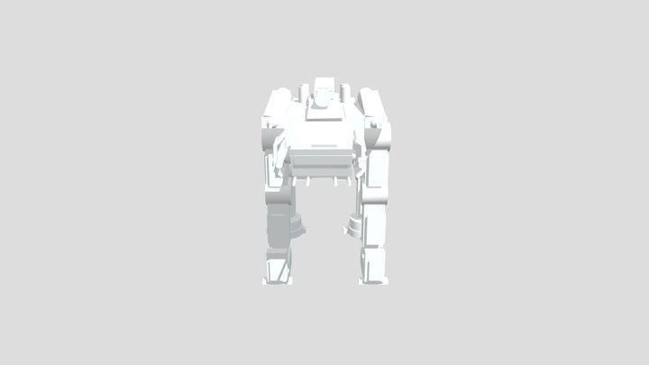 Sci fi strider tank