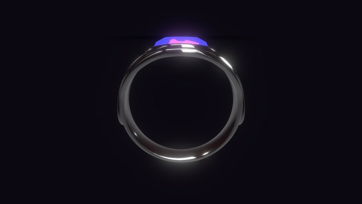 Cryptonium Ring 3D Model