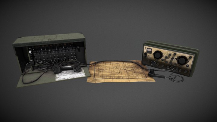 Radio Equipment 3D Model