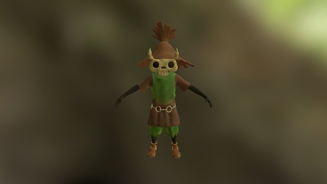 Skull Kid 3D Model